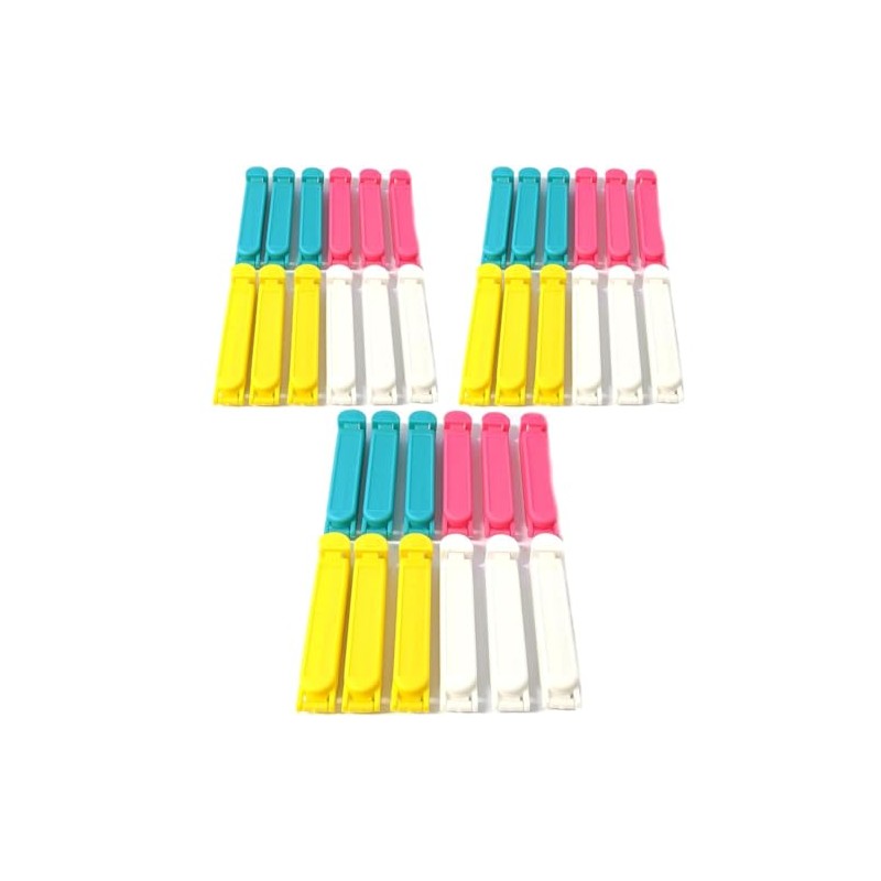 Pack of 36 Food Clips Plastic - Inspire Your Kitchen