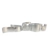 1-3/8" x 1-5/8" Fork Latch Galvanized Fence Gate Latch for