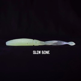 Hoodwink - Southern Salt Bait Company - Soft Plastic Fishing Lures - Color: Glow Bone
