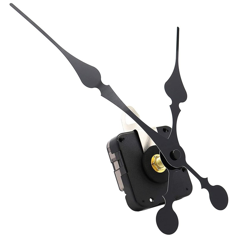YUPVM 2Pcs Non-Ticking Quartz DIY Wall Clock Movement Mechanism Kit