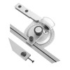 Universal Bevel Protractor, 0-360 Degree Adjustable Angle Measuring Finder Goniometer