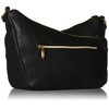 Legato Largo LU-H0906 Shoulder Bag, 3 Openings, Multi-Storage, Black