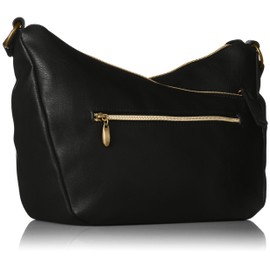 Legato Largo LU-H0906 Shoulder Bag, 3 Openings, Multi-Storage, Black