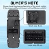 Master Power Window Switch, Driver Side 8 + 13 Pins,