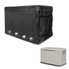 Generator Cover,Heavy Duty 600D Waterproof Generator Cover for 7043 22kW