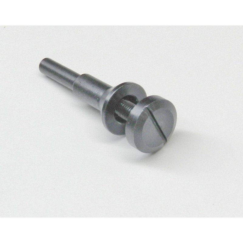 Wheel Adapter 1/4” Shank Screw Lock Bell Head Mandrel 3/8"-1/2"