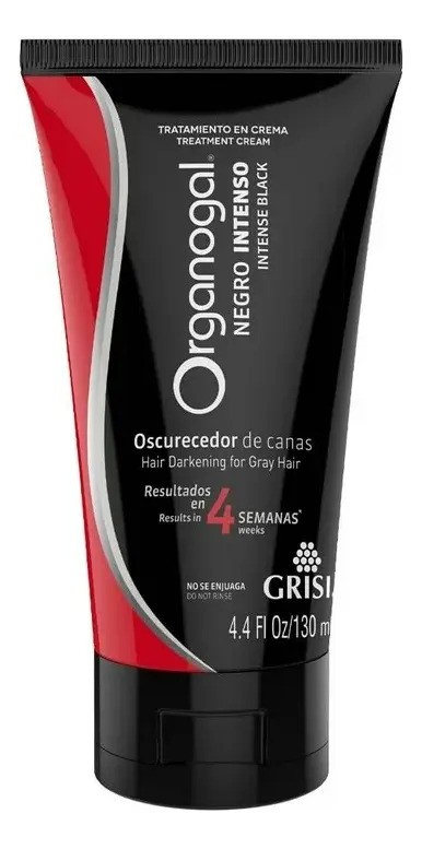 2 Pza Tratamiento Capilar Grisi Organogal En Crema Negro Int