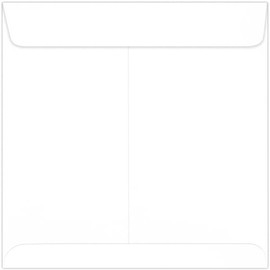 LUXPaper Square Invitation Envelopes | Peel & Press | 8 1/2" x 8 1/2" | White | 70lb. Text | 500 Qty