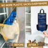 LeCorner Plastic Bag Holder, Large Capacity Grocery Bag Holder, Breathable
