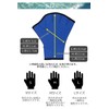 Cat Hand Paddle Glove (Blue, M)