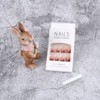 Stick-on Nail Tips R746 Gel Nail Tips Artificial Nails DIY Art Extensions Easy Pedicure Tips Stick-on / 붙이는 네일팁 R746 젤 네일 팁 인조 손톱 셀프 아트 연장 간편한 패디팁 붙이는