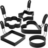 Egg Rings for Frying Eggs Nonstick 5 Packs Egg Ring