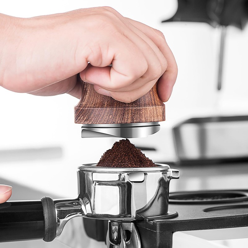 Joyeee 53mm Premium Barista Coffee Tamper, Durable 304 Stainless Steel