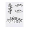 4 x 'Stonehenge' Temporary Tattoos - Water Resistant, Skin-Safe, Non-Toxic