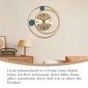 Large Wall Clock for Living Room Decor, 16.5 * 16.5