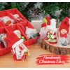 Homewit Handmade Christmas Dolls Pendant Set, 10Pcs Hanging Tree Decorations