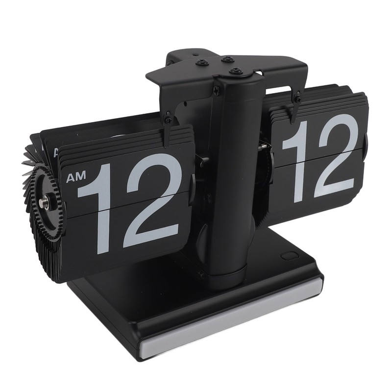 Retro Digital Flip Down Clock Battery Powered Flip Desk Clock
