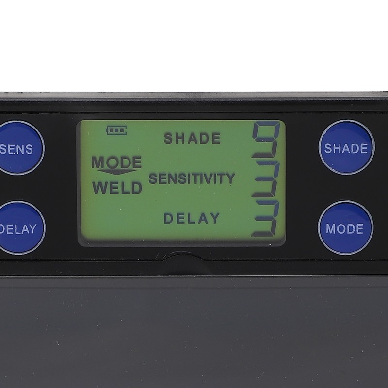 Solar Welding Lens Shade Automatic Darkening Digital Display Welder Helmet