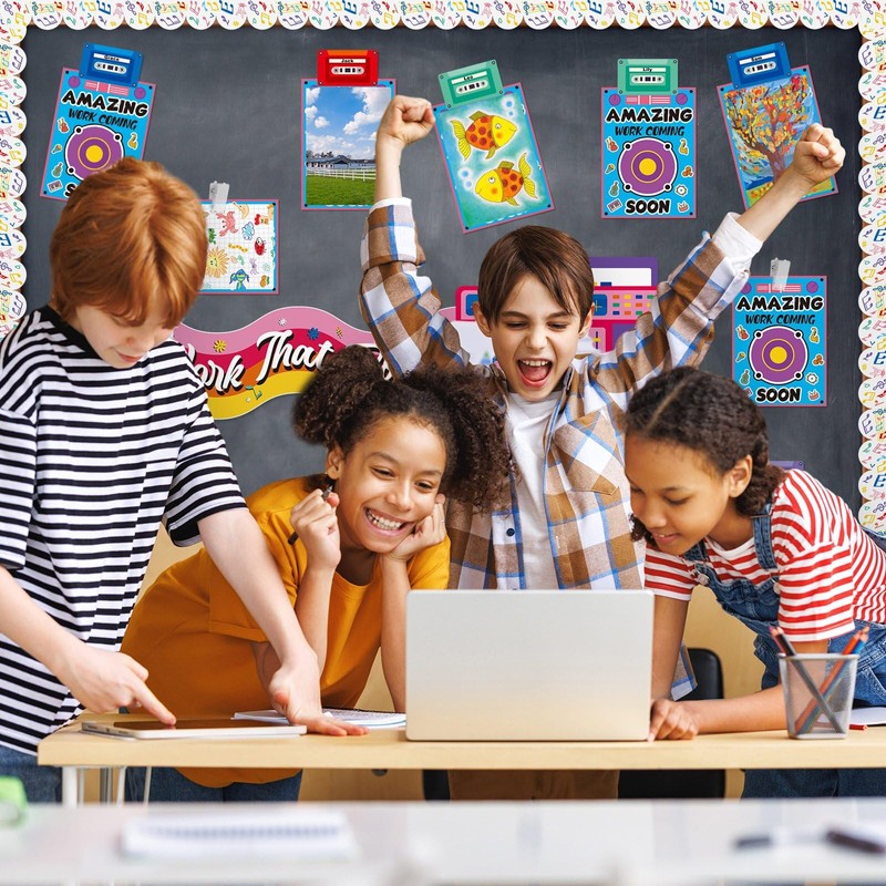 139 Pcs Student Work Display Bulletin Board Classroom Decoration