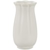 K-I GREENHOUSE Monochrome Flower Base Vase 006-C-W White