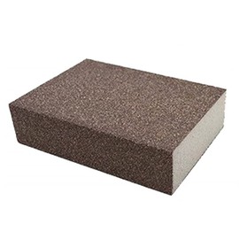 Sanding Block, Sanding Sponges, Super Fine Wet and Dry Dual Use Sanding Pads, Washable and Reusable Sandpaper for Wooden Walls, Metal (Grit 60)