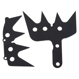 Custom Chainsaw Parts Dog Bumper Spike set for Husqvarna 455 460 461 Chainsaw Parts black # 503973801