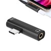 Hsupez USB C to Jack Headphone Adapter, Charging 2 in