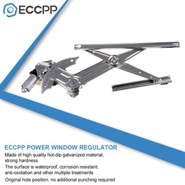 Power Window Lift Regulator on Front Left Drivers Side with Motor Assembly Replacement for 2004-2008 Ford F-150 Lobo (Mexico) 2006-2008 Lincoln Mark LT