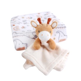 Baby's First by Nemcor 2-Piece Blanket with Buddy, Giraffe