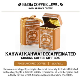 Bacha Coffee | Kahwa! Kahwa! Fine Flavoured Signature Nomad Collection, Medium Dark Roast, 100% Arabica Ground Beans, 250g