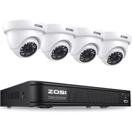 Unbranded 4 Camaras De Seguridad Wifi Exterior 1080P Con Vision Nocturna Video