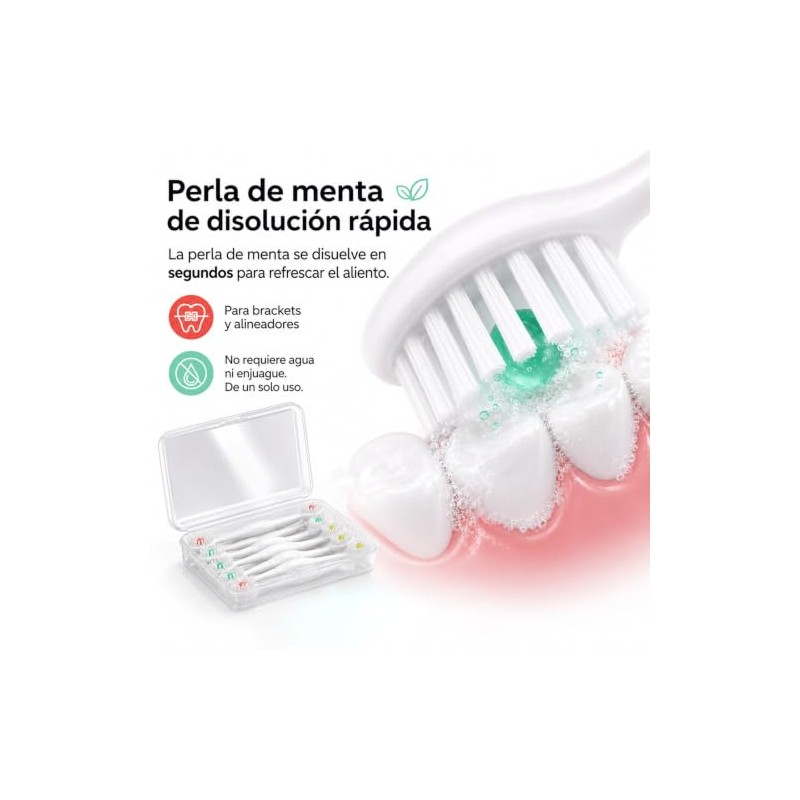 20 Piezas Mini Cepillos de Dientes Desechables con Pasta