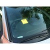 Private Parking Sticker Notice for Windscreen. You Have Parked on