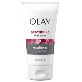 Olay Regenerist Detoxifying Pore Scrub Cleanser, 5.0 Fluid Ounce