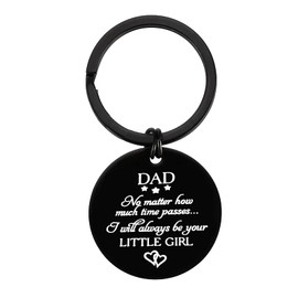 Father's Day Gift Dad Keyring Gifts from Daughter Funny Father Keyring Gift Thank You Gift Birthday Gift for Dad From Daughter Family Keyring Gift Christmas Appreciation Gifts for Dad Papa Daddy