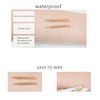 3 Pack of Waterproof Eyebrow Pencil,Professional Makeup Micro Brow Pencil,Brow