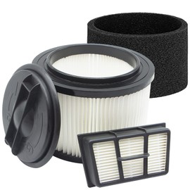 2 Pack VF408 HEPA Filter Replacement for Vacmaster VF408 4 Gallon Wet/Dry Vacuum Cleaner, Compare to Part# VF408 & VFHF
