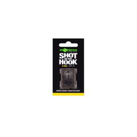 Korda Shot On The Hook 0.40g 10 Pack Enhanced Carp Fishing Pure Tungsten for Ground Bait or Wafter Rigs | Easy to Use and Reusable | Fits 16-18mm Baits and