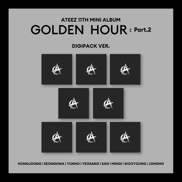 ATEEZ GOLDEN HOUR : Part.2 11th Mini Album - Digipack
