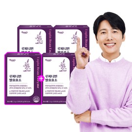 800,000 High-Yield Lupin Bean Grain Fermentation Enzyme 3+1 Box (120 Packets) Injeolmi Flavor / Low Sugar, High Protein Lupin Beans / 80만 고역가 루피니빈 곡물 발효효소 3+1박스(120포) 인절미맛  저당 고단백 루핀콩