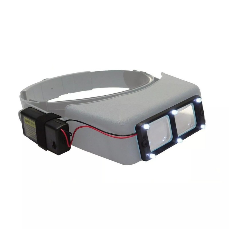 Quasar Led Lighting System for Donegan Optivisor and Magnifier Visors