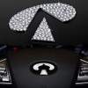 Bling Steering Wheel Logo Caps for Infiniti 2012-2021,DIY Diamond Crystal