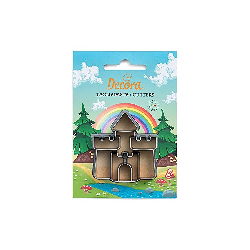 Decora 0255058 Plastic Cookie Cutter Castle