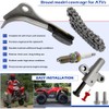 GOLKNHA Cam Timing Chain Tensioner Arm & Complete Gasket Kit