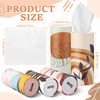 Maxcheck 20 Pack Boho Car Tissues Cylinder with 3 Ply