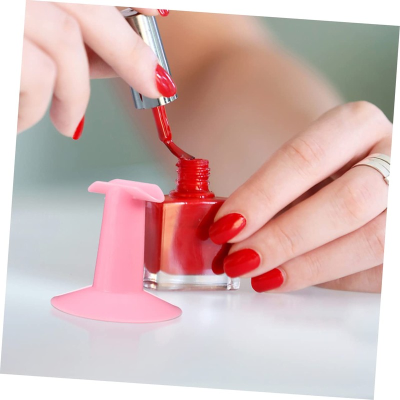 GLEAVI 10pcs Finger Support Holders for Nail Art Ergonomic Nail
