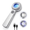 Handheld 60X Magnifier Loupe with UV & LED Lights, 30mm