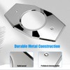 A502-26 One-Hole Remodel Cover Plate for Moen and delta shower
