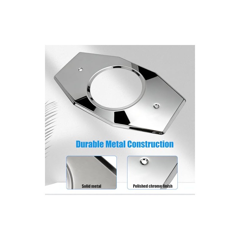 A502-26 One-Hole Remodel Cover Plate for Moen and delta shower