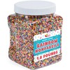 Rainbow Nonpareil Sprinkles - 1.8 Pounds - Non-Pareil Sprinkles for